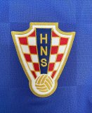 2010 Croatia Away Blue 1:1 Quality Retro Soccer Jersey