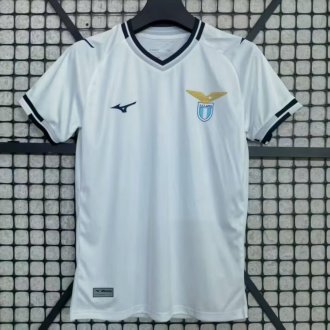 25/26  Lazio Away  Fans 1:1  Quality  Soccer Jersey