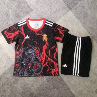 25/26 Real Madrid Special Edition  Kids Kits 1:1 Quality Soccer Jersey