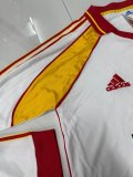 1999/2000 Galatasaray  Away Long Sleeves Fans Retro 1:1 Quality Soccer Jersey