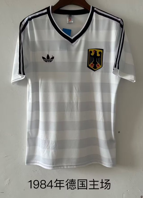1984 Germany Home Fans 1:1 Quality Retro Soccer Jersey