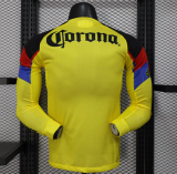25/26 Club American Home Player Long sleeves 1:1 Quality Soccer Jersey