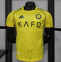 25/26 Al-Nassr FC Home Player 1:1 Quality Soccer Jersey