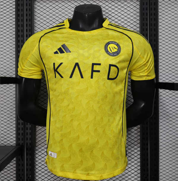 25/26 Al-Nassr FC Home Player 1:1 Quality Soccer Jersey