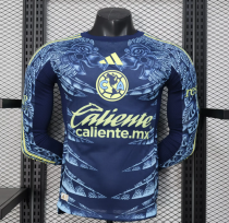 25/26 Club American Away Player Long sleeves 1:1 Quality Soccer Jersey
