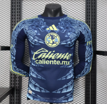 25/26 Club American Away Player Long sleeves 1:1 Quality Soccer Jersey