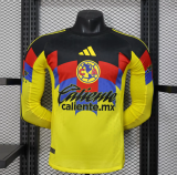 25/26 Club American Home Player Long sleeves 1:1 Quality Soccer Jersey
