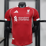 25/26 Liverpool  Home Red Player 1:1 Quality Soccer Jersey