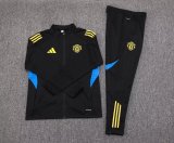 25/26  Manchester United  Black Jacket Tracksuit 1:1 Quality