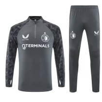 25/26 Feyenoord Dark Gray 1:1 Quality Training Jersey