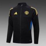 25/26  Manchester United  Black Jacket Tracksuit 1:1 Quality