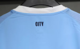 25/26 Manchester City Home Player 1:1 Quality Soccer Jersey（球员版）