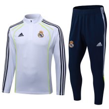 25/26 Real Madrid  White Retro version 1:1 Quality Training Jersey