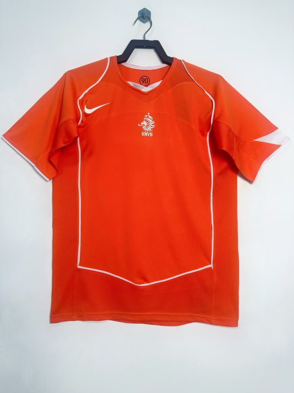 2004 Netherlands Home Fans 1:1 Quality Retro Soccer Jersey