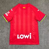 25/26 Getafe Away Red Fans 1:1 Quality Soccer Jersey（赫塔菲）