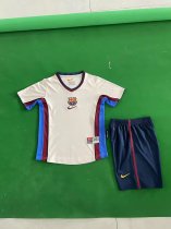 1998/1999 Barcelona Away Kids Retro 1:1 Quality Soccer Jersey