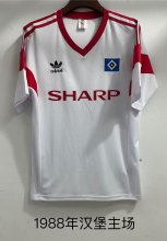 1988 Hamburger SV Home Fans Retro 1:1 Quality Soccer Jersey