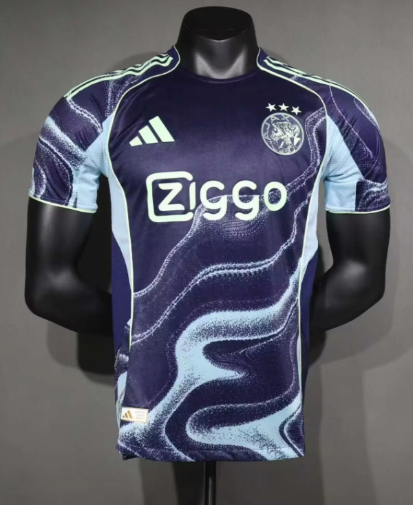 25/26 Ajax Away Player 1:1 Quality Soccer Jersey