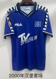2000 Hamburger SV Away Fans Retro 1:1 Quality Soccer Jersey