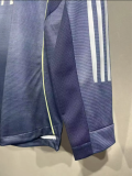 25/26 Real Madrid  Away Player Long Sleeve 1:1 Quality Soccer Jersey（球员版）