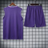25/26 Real Madrid Purple  1:1 Quality Training Vest（A-Set）