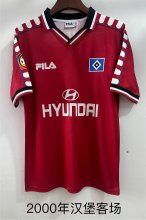 2000 Hamburger SV Away Fans Retro 1:1 Quality Soccer Jersey
