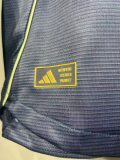 25/26 Real Madrid  Away Player Long Sleeve 1:1 Quality Soccer Jersey（球员版）