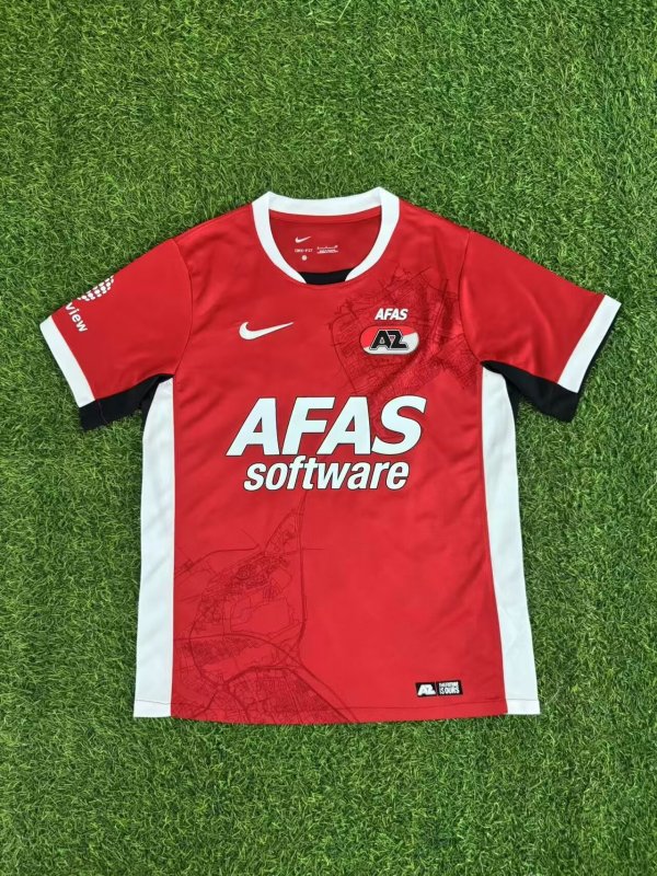 25/26 AZ Alkmaar Home  Fans 1:1 Quality Soccer Jersey（阿尔克马尔）