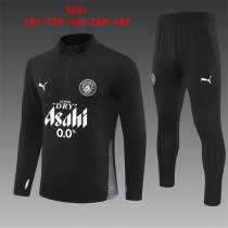 25/26 Manchester City Black Kids 1:1 Quality Training Jersey