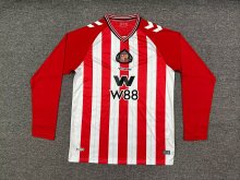 25/26 Sunderland Home Long sleeve Fans 1:1 Quality  Soccer Jersey