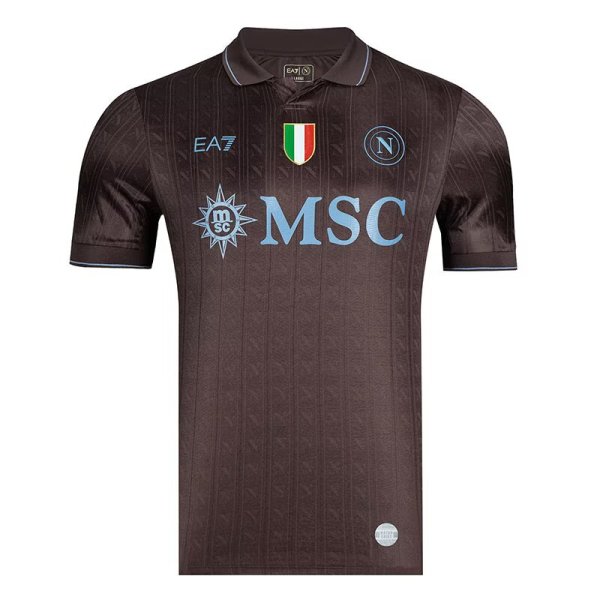 25/26 Napoli Third Black Fans 1:1 Quality Soccer Jersey