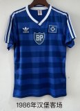1986 Hamburger SV Away Fans Retro 1:1 Quality Soccer Jersey