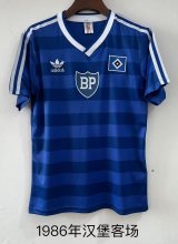 1986 Hamburger SV Away Fans Retro 1:1 Quality Soccer Jersey