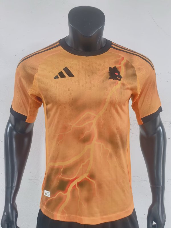 25/26 Roma   Away Player 1:1 Quality Soccer Jersey