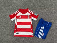 25/26  Granada  Home Kids Kits 1:1 Quality  Soccer Jersey