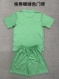 25/26 Everton Goalkeeper Green Adult Kits 1:1  Quality  Soccer Jersey（成人套装）