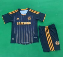 2010/2011 Chelsea Away Kids Kits Retro 1:1 Quality Soccer Jersey
