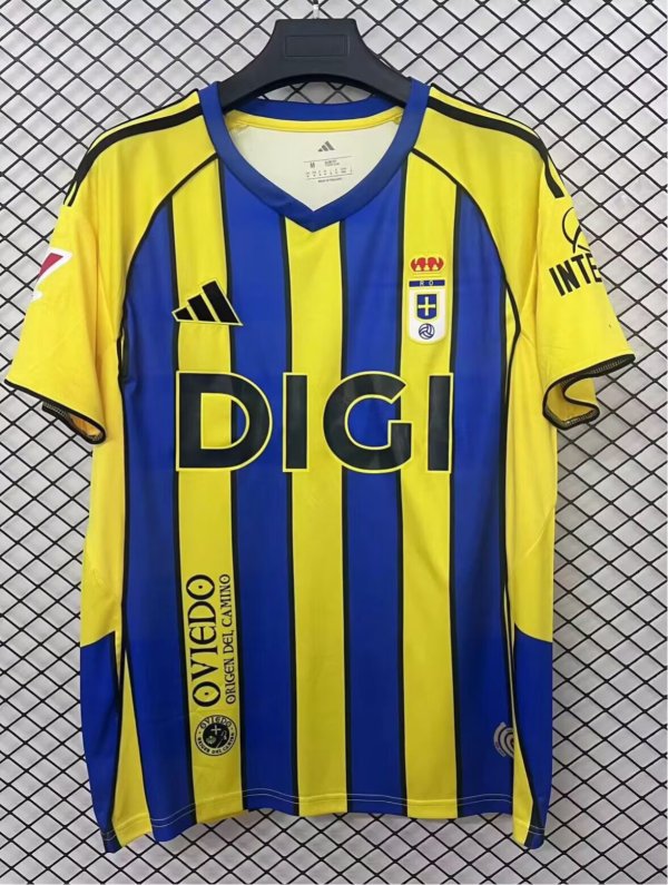 25/26 Real Oviedo Away Fans 1:1 Quality Soccer Jersey