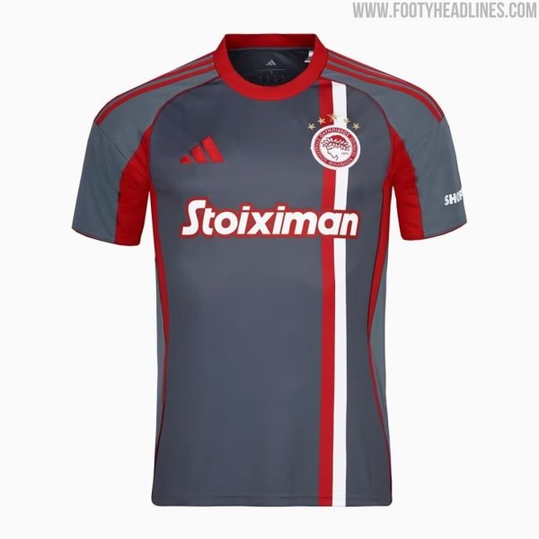 25/26 Olympiacos Away Fans 1:1 Quality Soccer Jersey