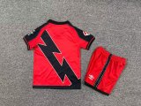 25/26 Rayo Vallecano Away  Kids Kits 1:1 Quality  Soccer Jersey