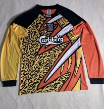 1995/1996 Liverpool Goalkeeper Long sleeve Retro 1:1 Quality Soccer Jersey
