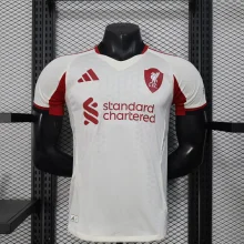 25/26 Liverpool  Away White Player 1:1 Quality Soccer Jersey