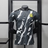 25/26 Al Ittihad Saudi Pre match uniform Player 1:1 Quality Soccer Jersey（吉达联合）