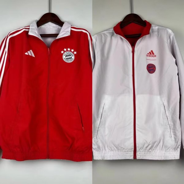 25/26 Bayern Munich Double Sided  Windbreaker