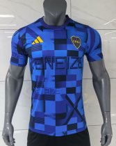 25/26  Boca  Pre match training uniform Fans 1:1 Quality Soccer Jersey