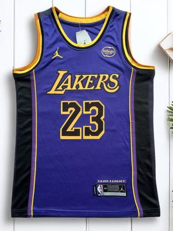 2025 Lakers JAMES #23  1:1 Quality NBA Jersey