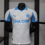25/26 Marseille Home White Player 1:1 Quality Soccer Jersey