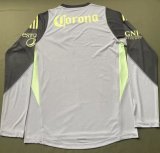 25/26 Club American Goalkeeper Orange Player Long sleeves 1:1 Quality Soccer Jersey