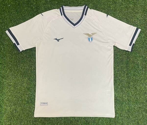25/26  Lazio Away  Fans 1:1  Quality  Soccer Jersey