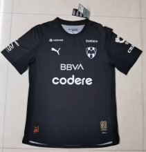 25/26 Monterrey Goalkeeper  Black Player 1:1 Quality Soccer Jersey